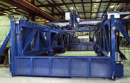 100 feet, 5-axis Gantry Robot, Boeing, 1993